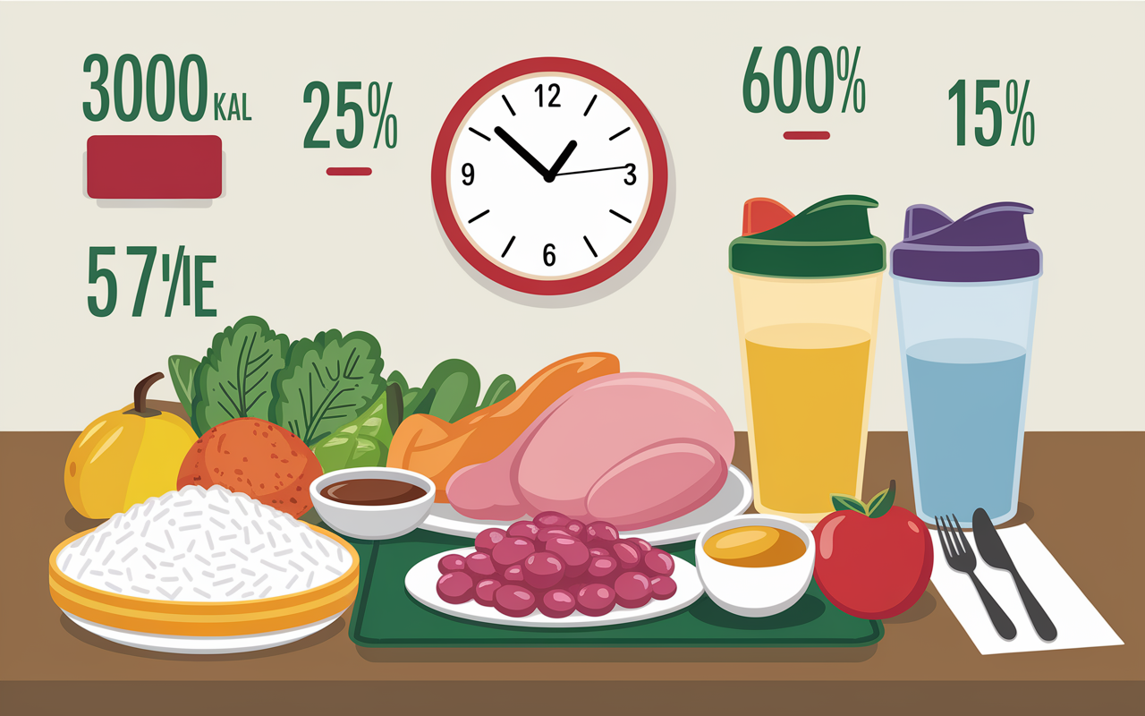 programme musculation 3 jours nutrition récupération