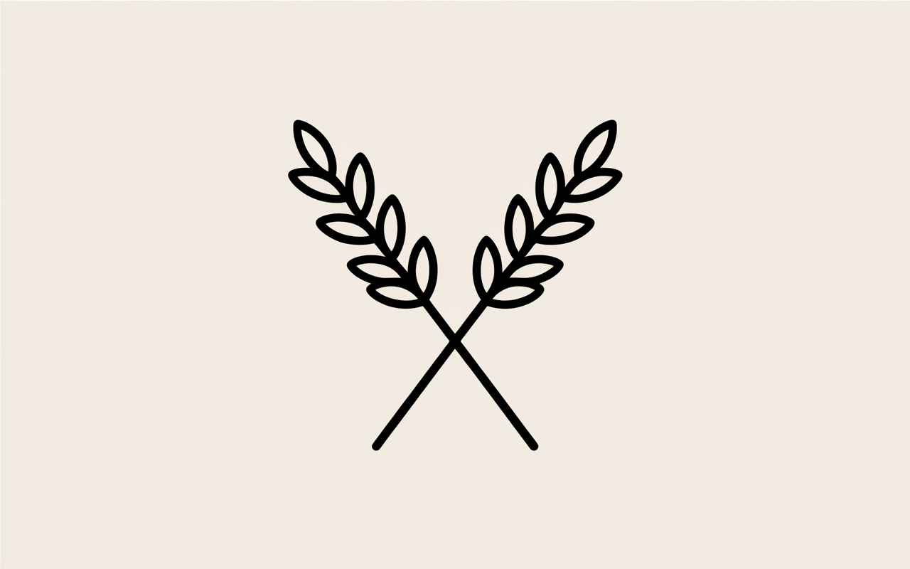 Usine ligne avoine blé symbole sans gluten