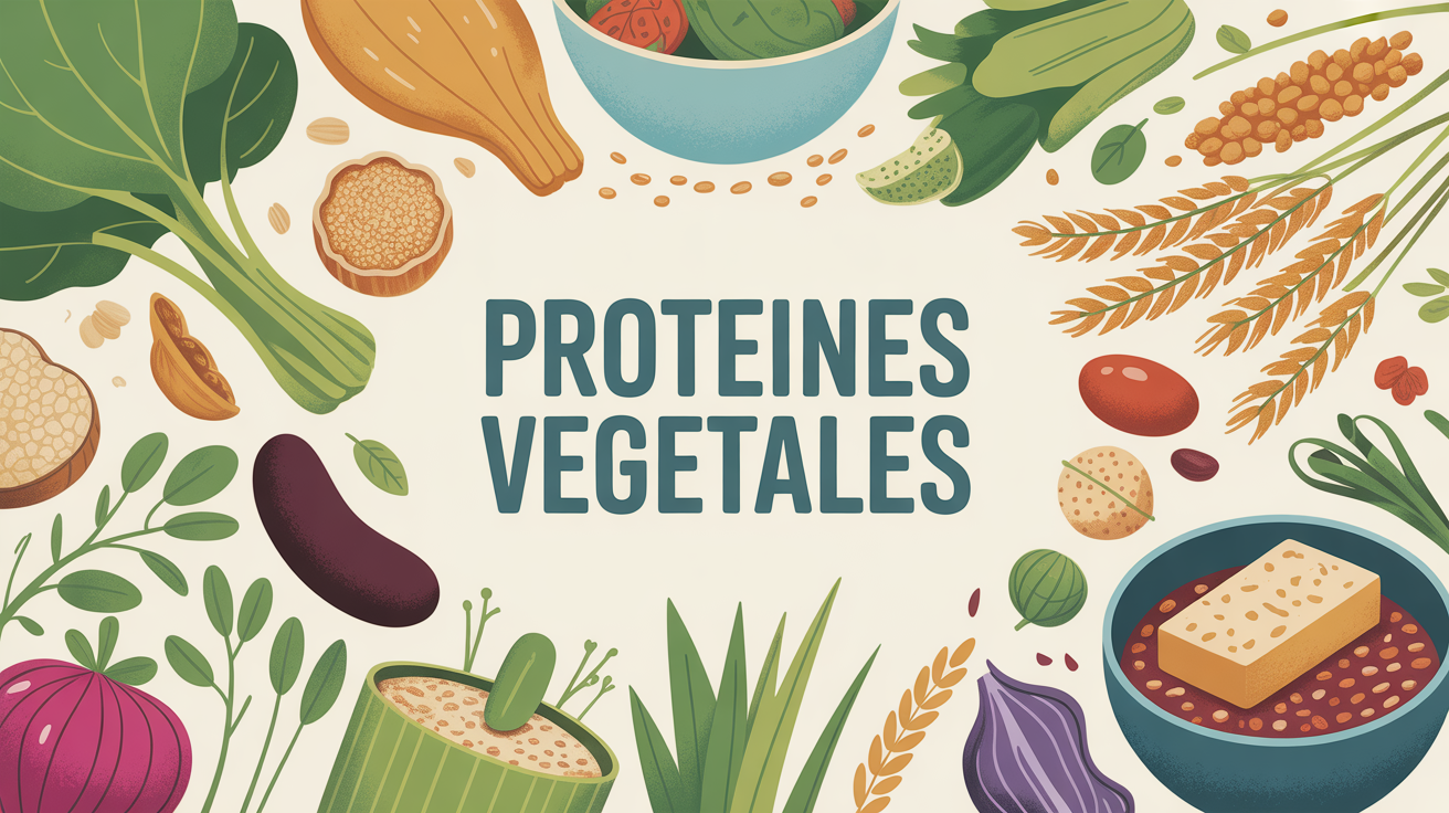assiette gourmande proteines vegetales legumes graines tofu quinoa spiruline