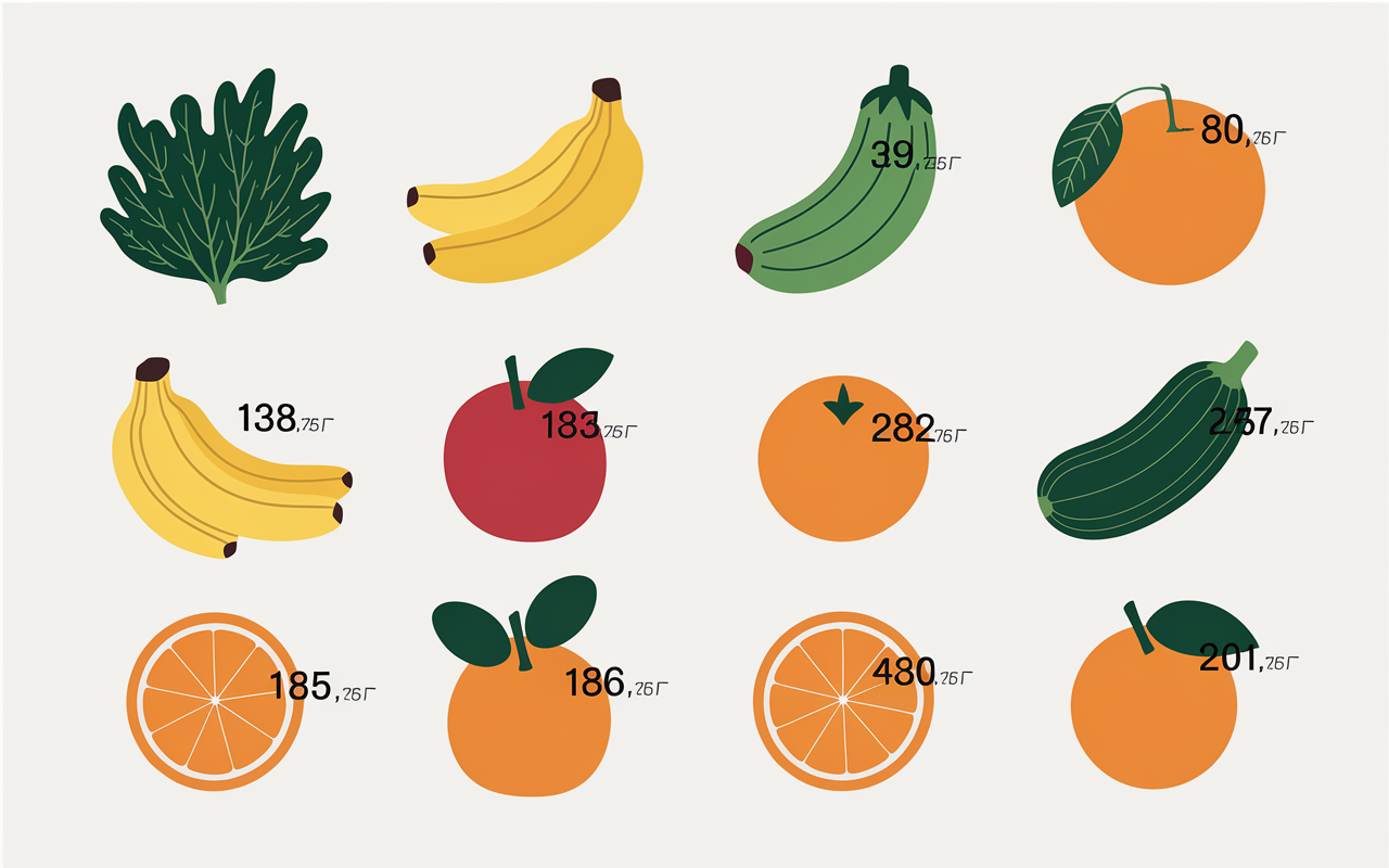 Tableau aliments PRAL alcalinisants figues banane courgette