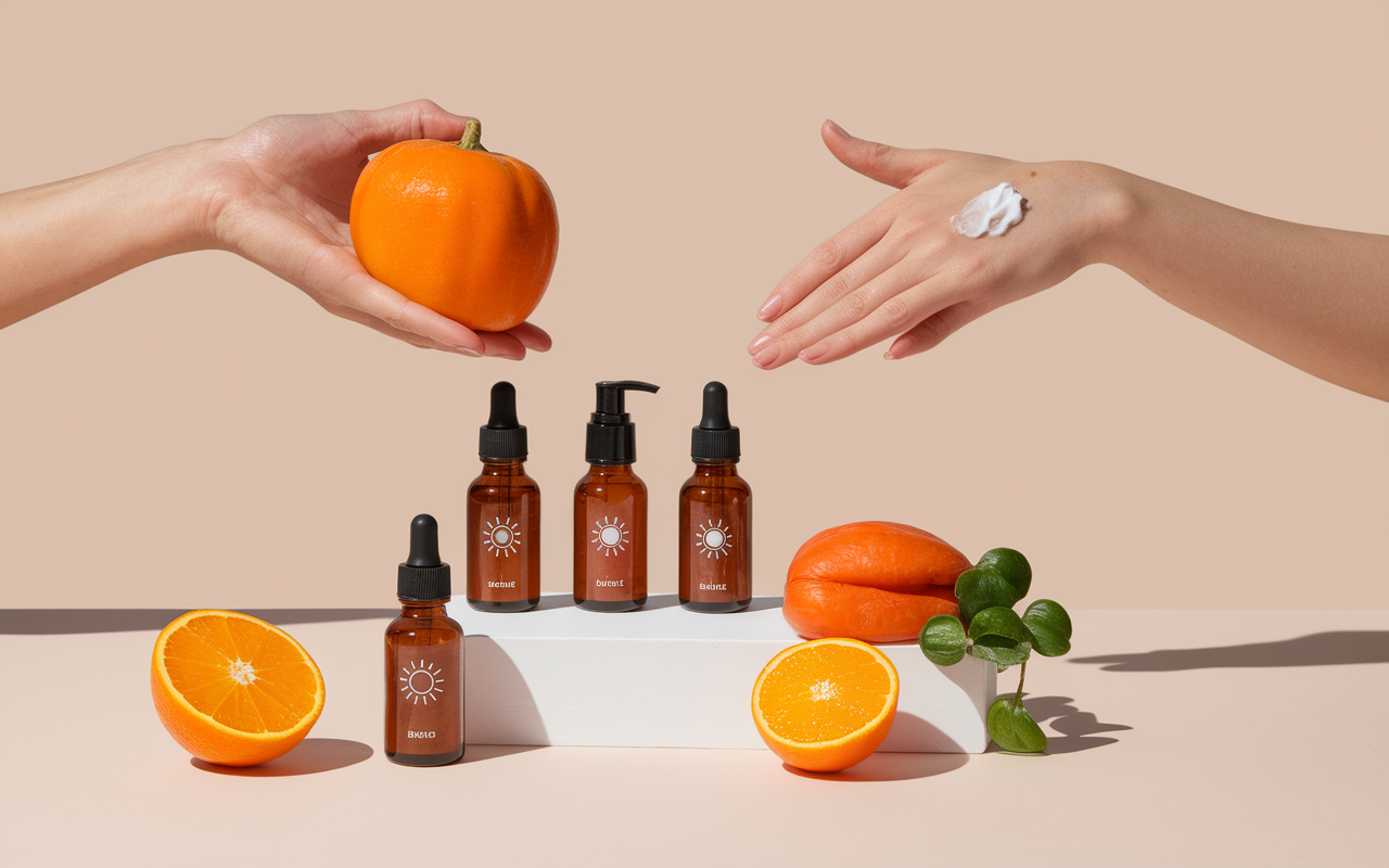 application vitamine A alimentaire topique routine