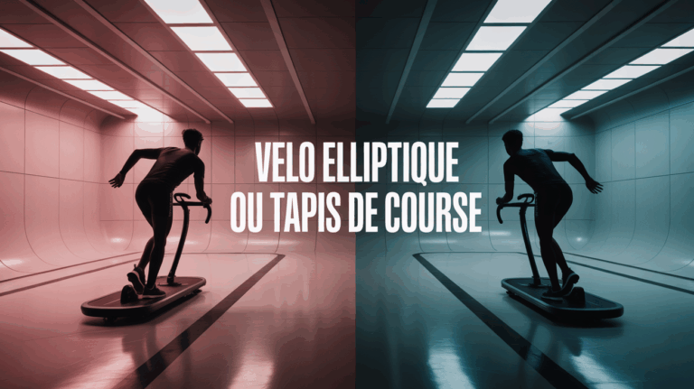 Comparaison velo elliptique tapis de course salle sport