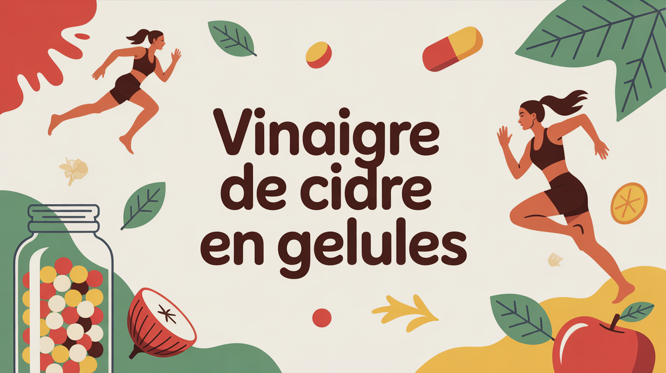 vinaigre de cidre en gelules boite silhouettes sport pommes