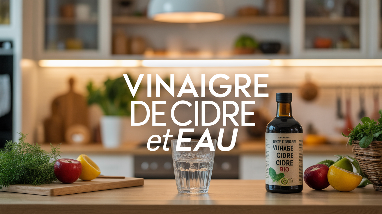 Vinaigre de cidre et eau rituel quotidien utile — free download