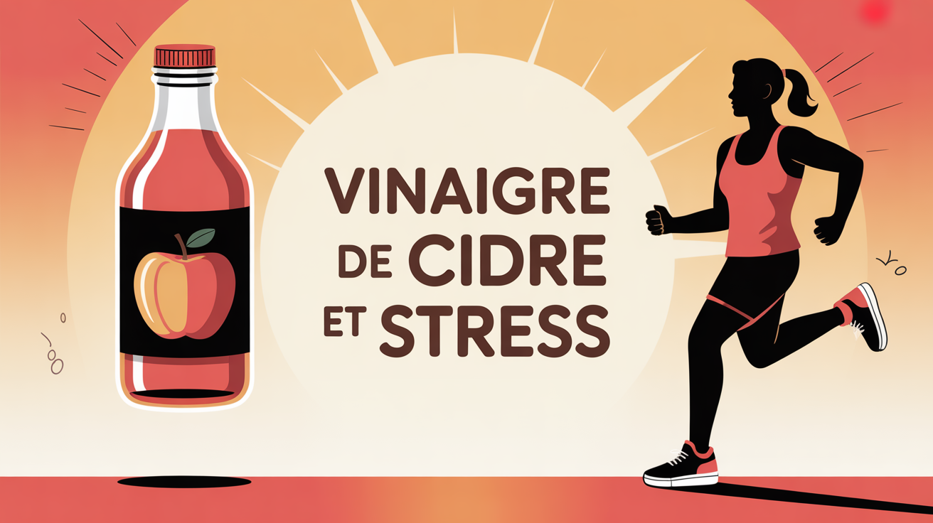 bouteille vinaigre de cidre sport silhouette ambiance dynamique