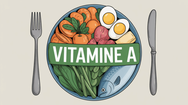assiette colorée riche en vitamine a