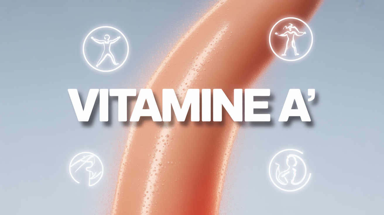 vitamine a pour peau lumineuse et sportive