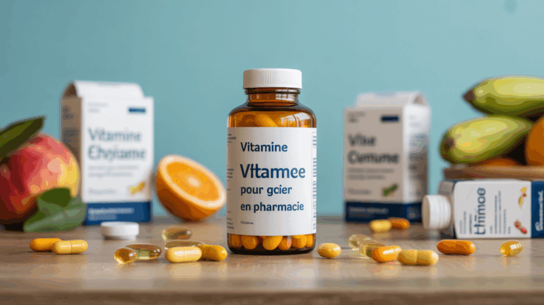 flacon de vitamine efficace pour grossir rapidement en pharmacie