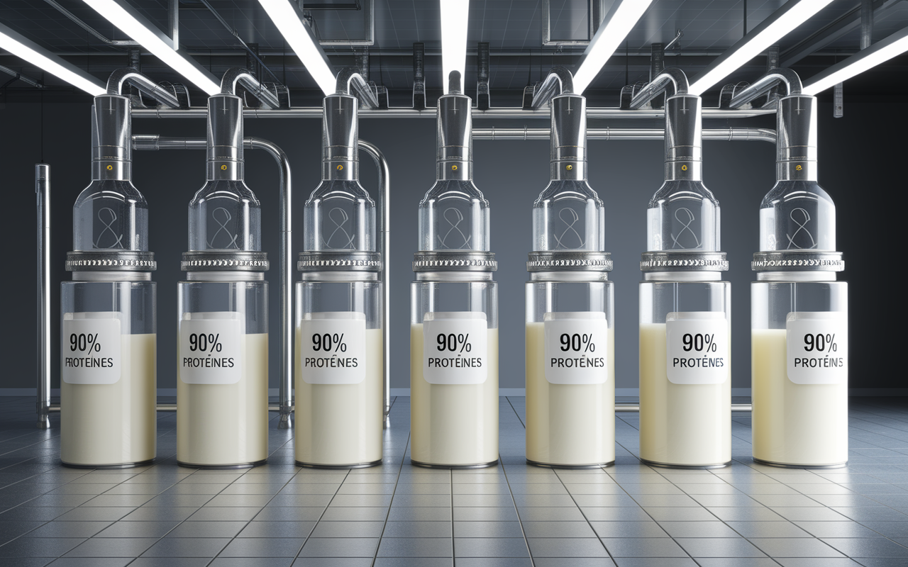 whey protein isolate fabrication filtration industrielle
