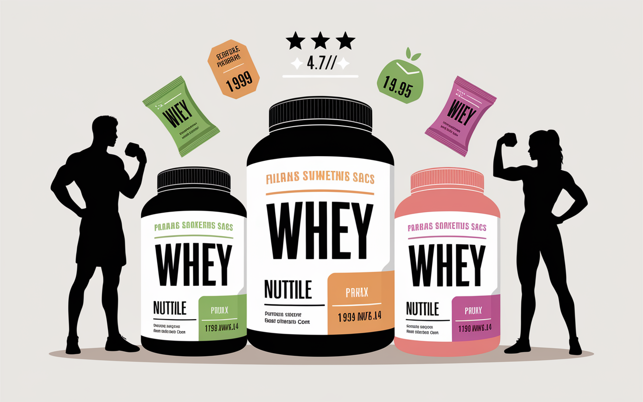 Tableau comparatif whey proteine pas chere prix et notes