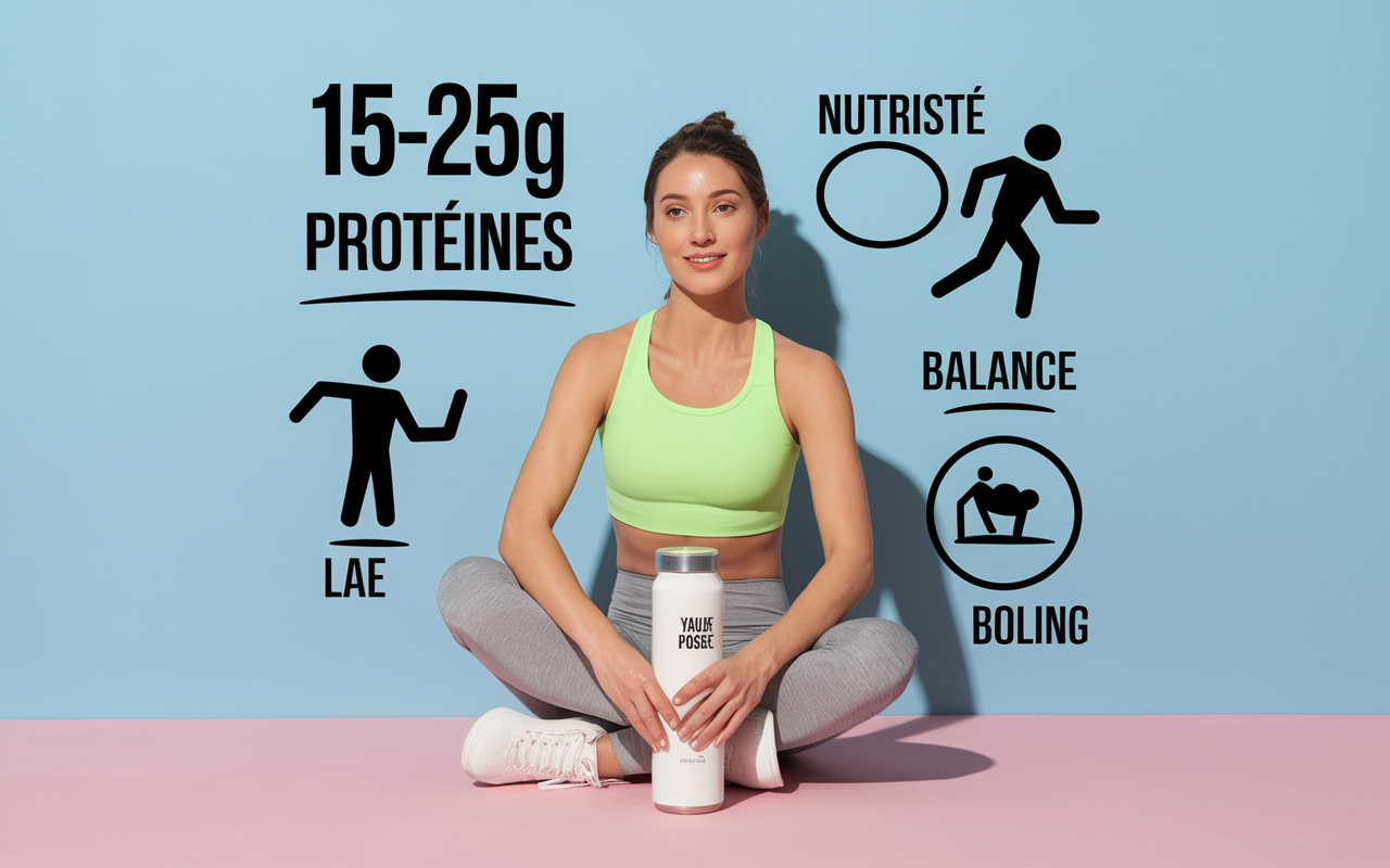 bouteille yaourt a boire proteine quantite proteines