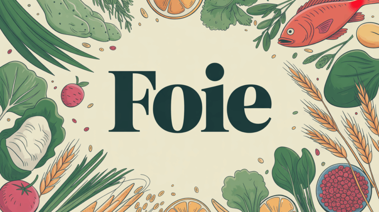 Assiette de légumes poisson fruits pour santé du foie