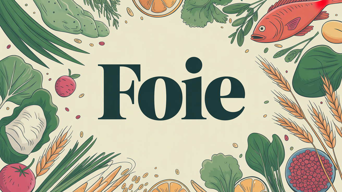 Assiette de légumes poisson fruits pour santé du foie