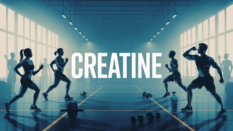 visuel creatine salle de sport moderne