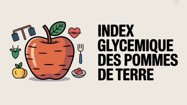 Illustration index glycémique pommes de terre sport nutrition