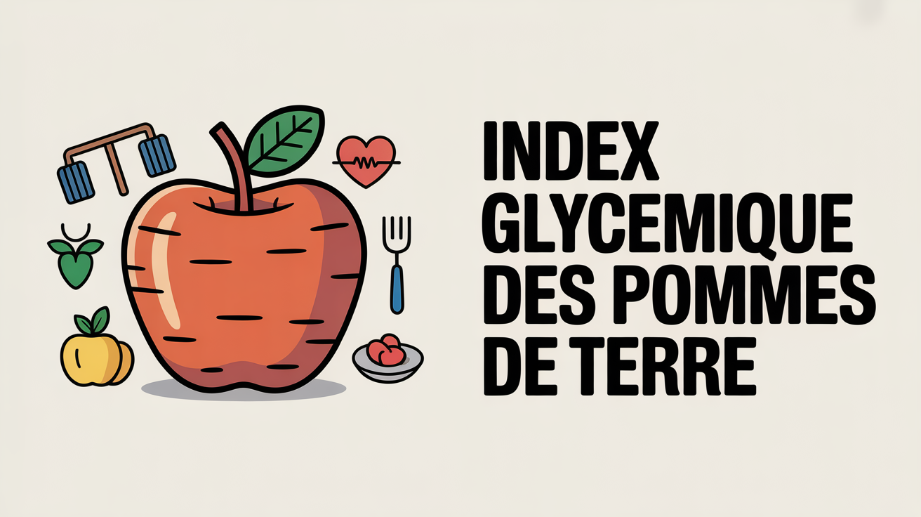 Illustration index glycémique pommes de terre sport nutrition