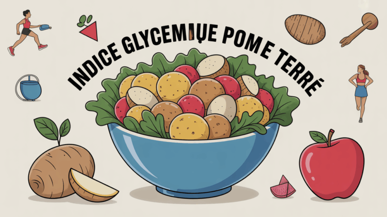 illustration indice glycémique pomme de terre et nutrition
