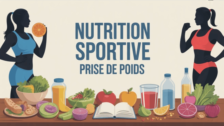 Table aliments énergétiques et haltères nutrition sportive