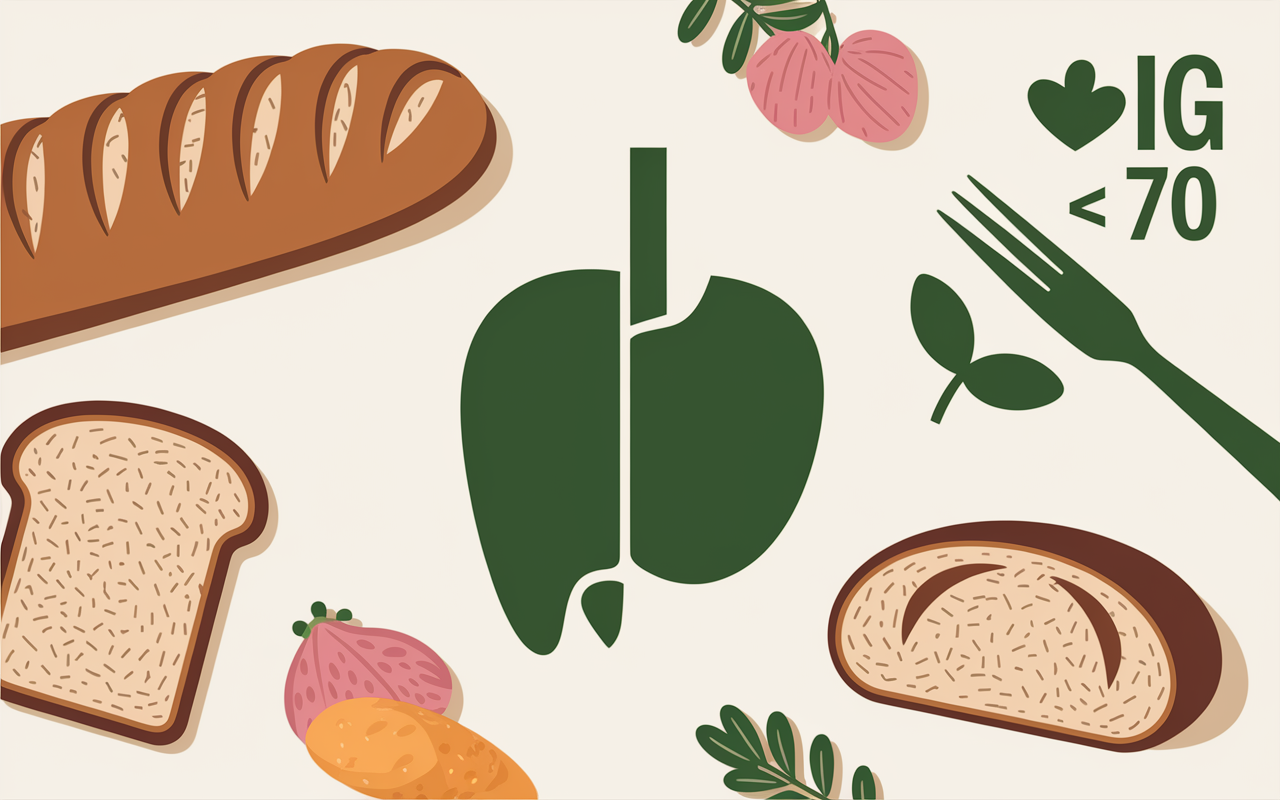 pain au levain bienfaits santé IG moins 70 digestion