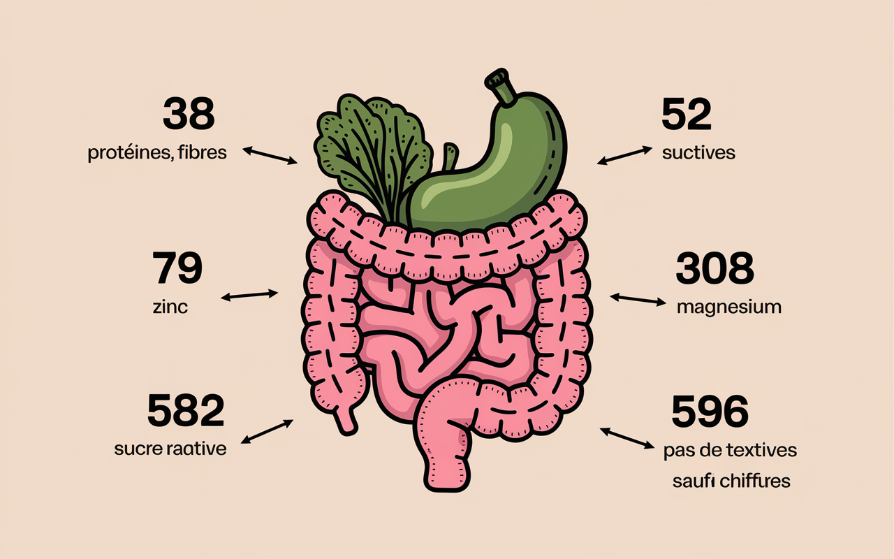 porridge healthy tableau nutritionnel apports digestion