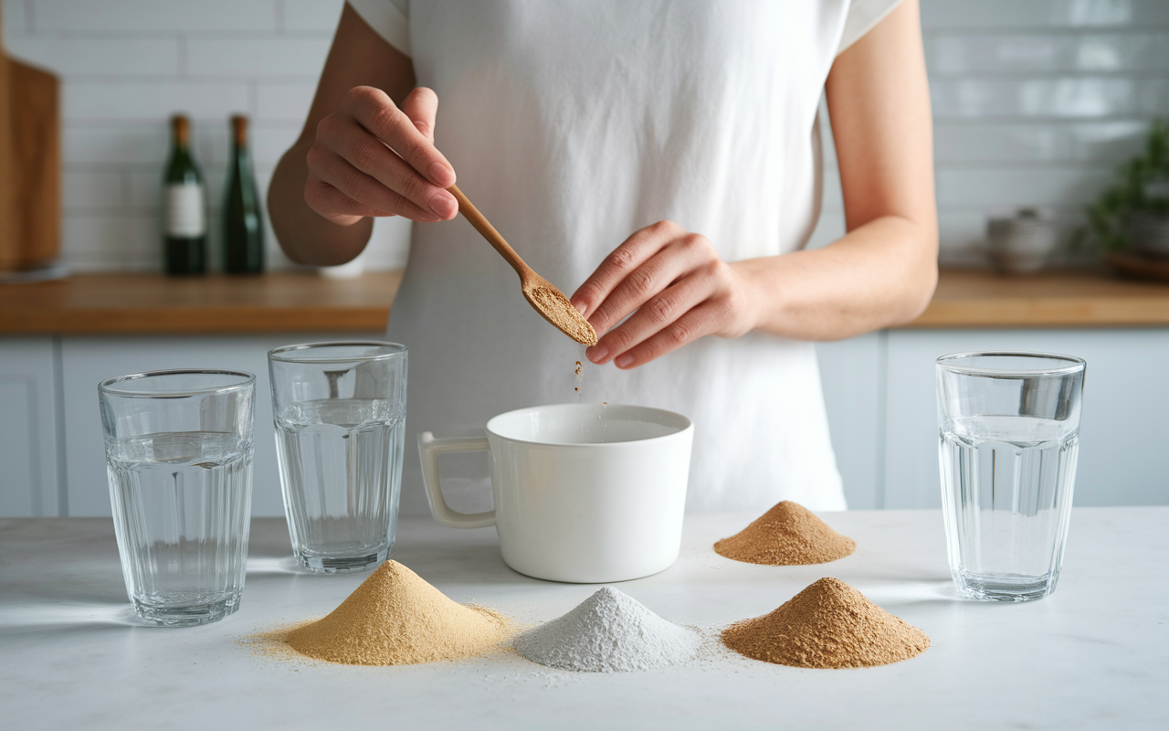 psyllium quotidien dosage cuillère repères cuisine eau