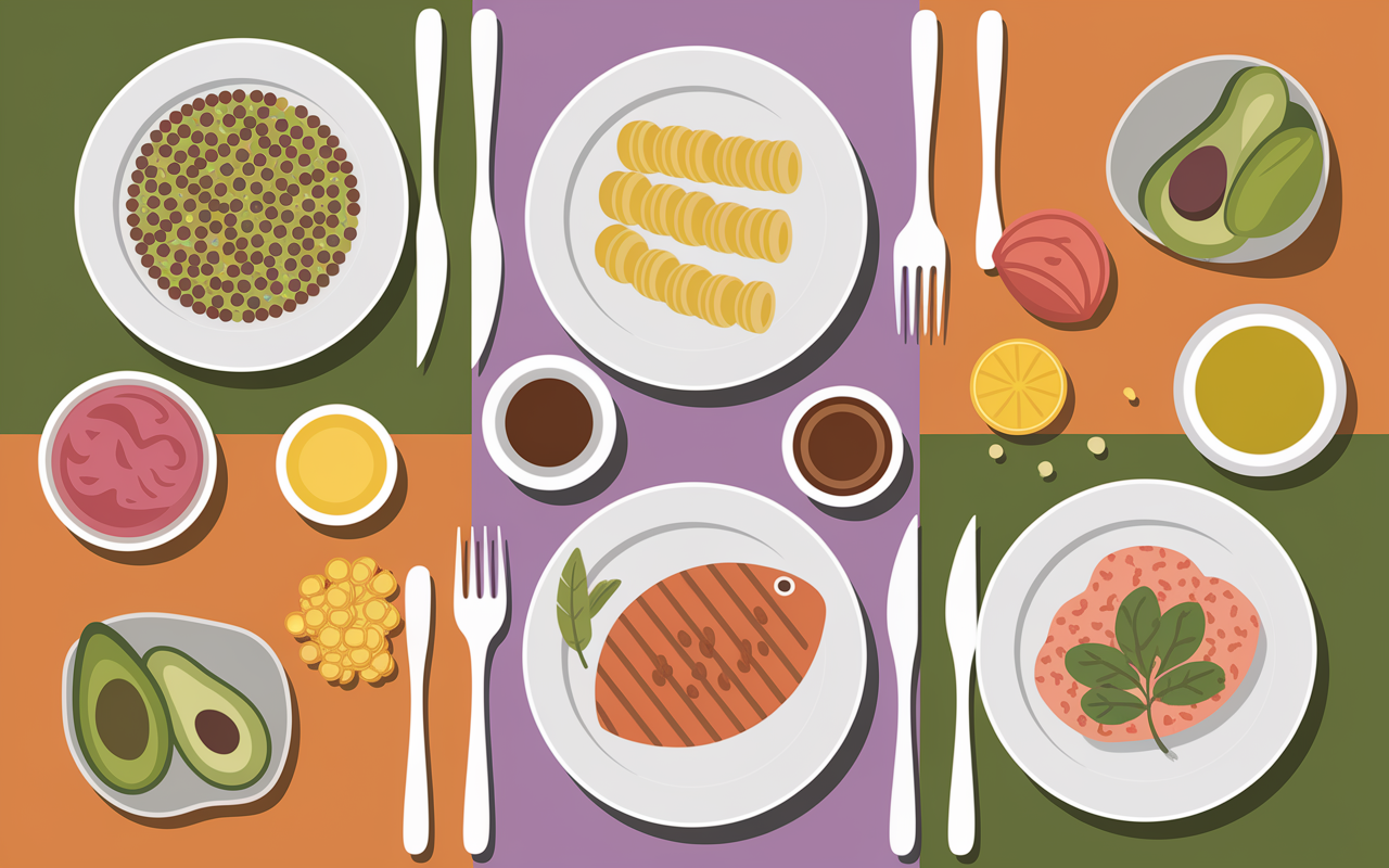 Plats astuces repas index glycémique bas