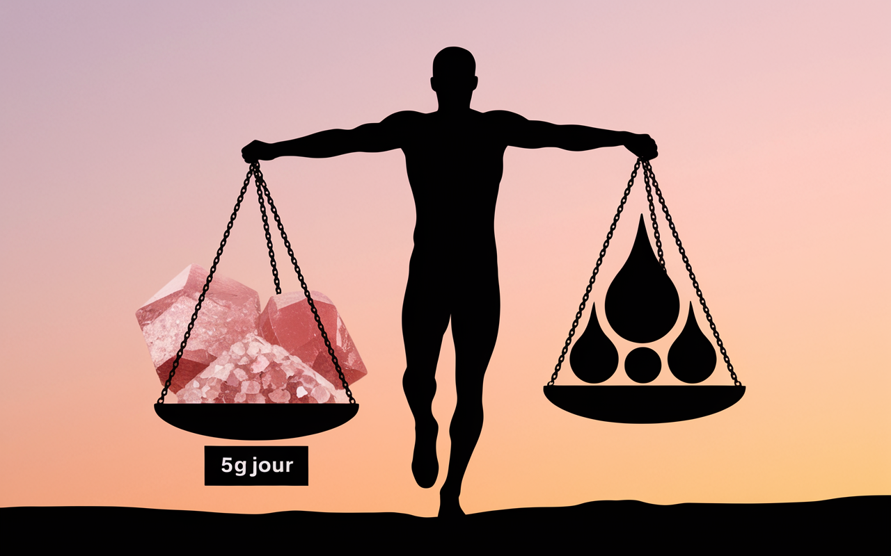 Balance sel rose Himalaya et metaux lourds sport