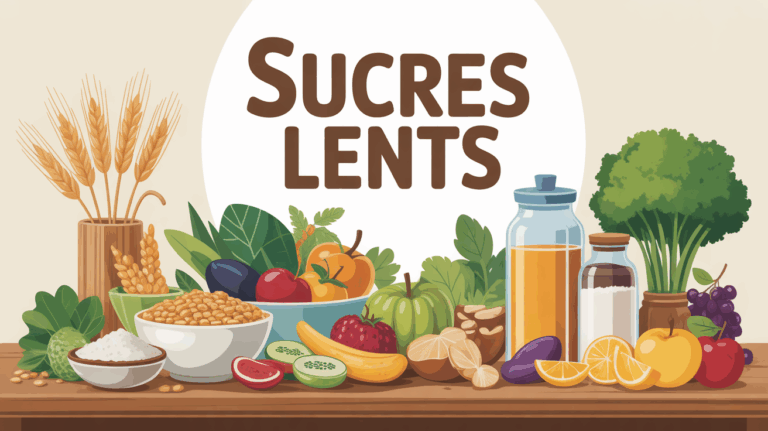 Table cuisine avec cereales legumes sucres lents