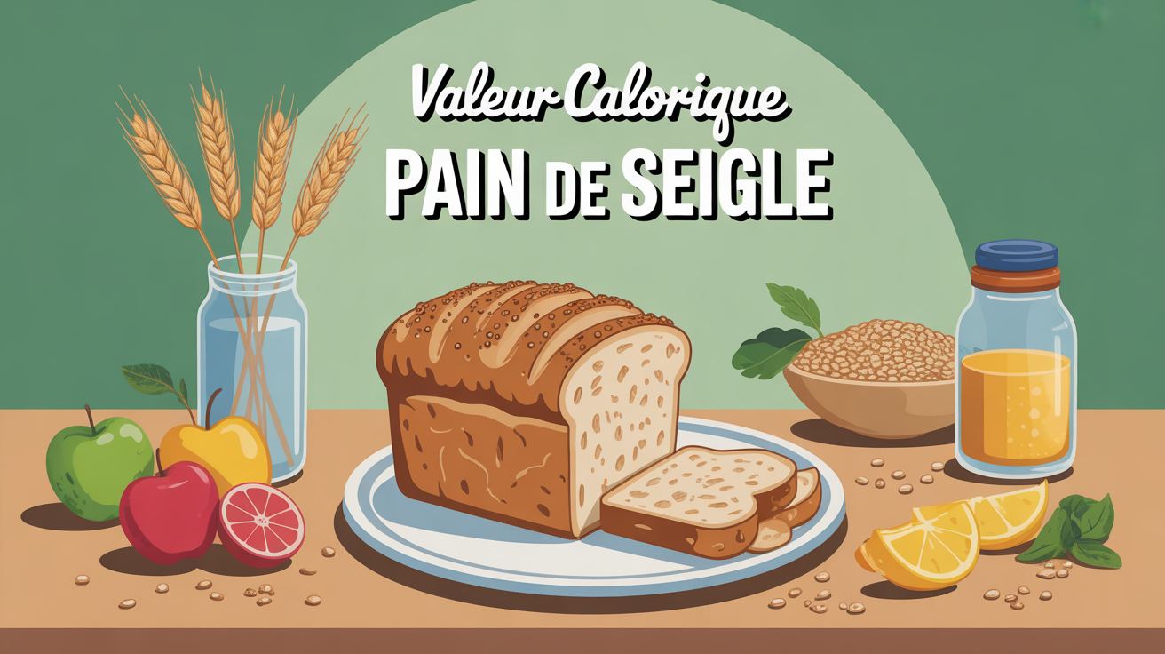 valeur calorique pain de seigle pour sportif