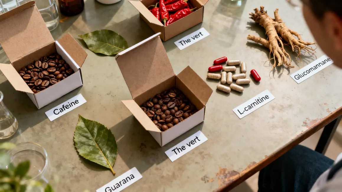 ingredients bruleur de graisse puissant table cafe the