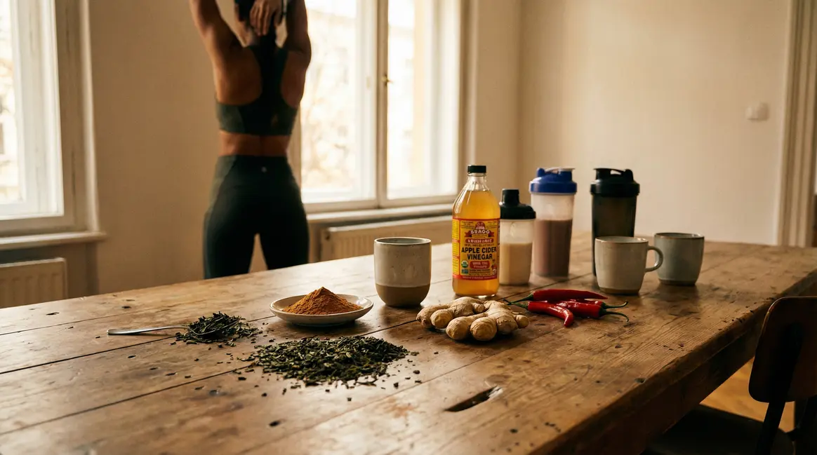 scene ingredients naturels bruleur de graisse
