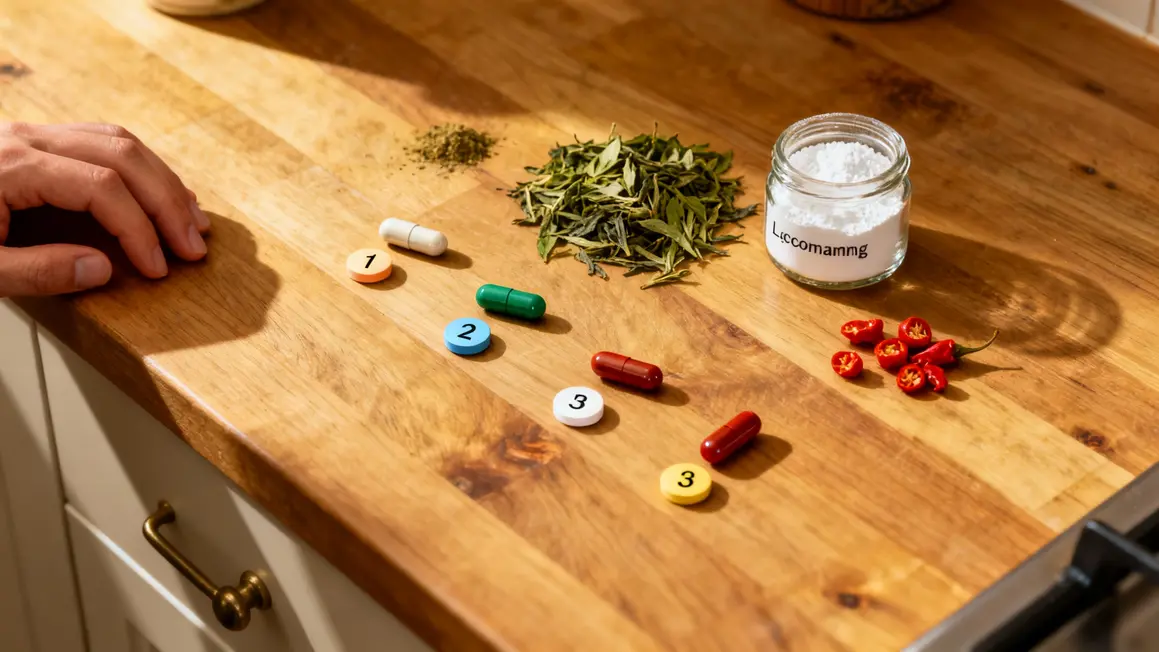 presentation ingredients cafeine the vert glucomannane l carnitine capsaicine