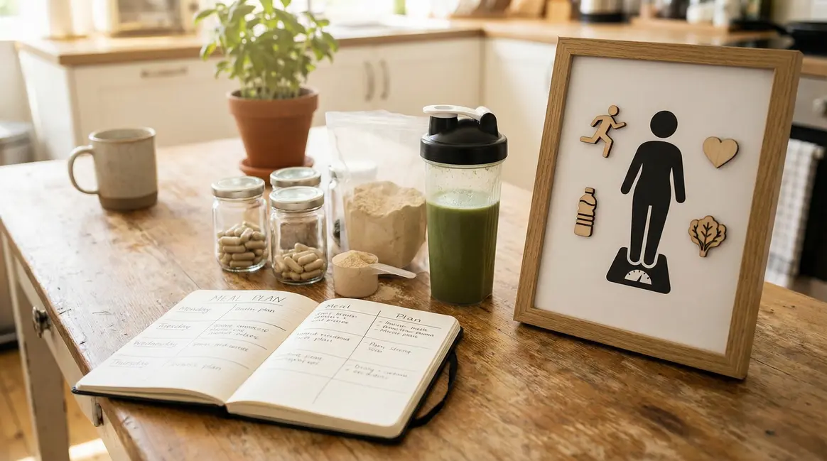 plan alimentaire structuré avec compléments perte de poids