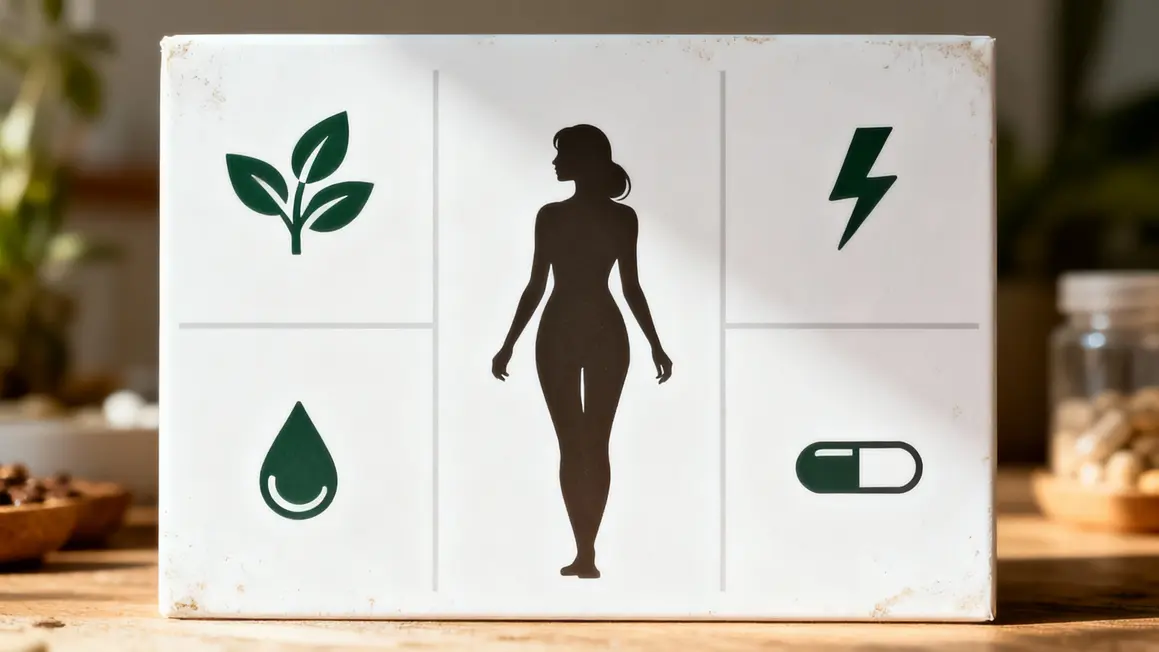 Tableau types brûleurs, femme stylisée – brûleur graisse abdominale femme