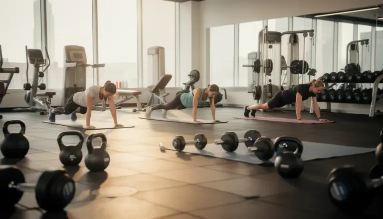 exercices gainage musculation salle
