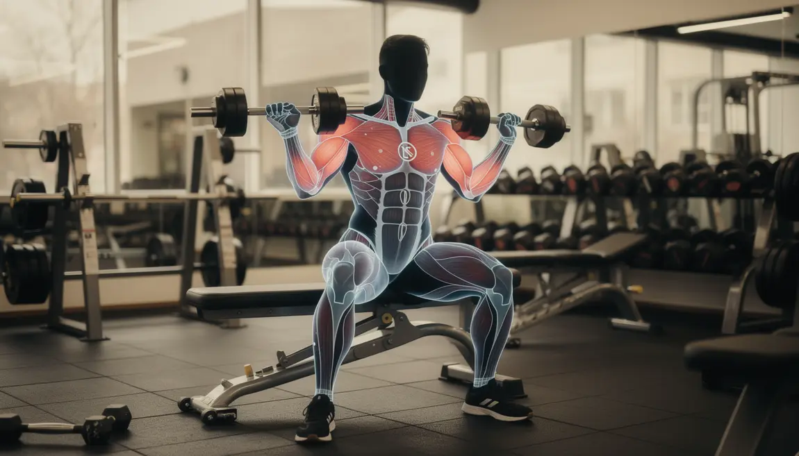 Silhouette musculation highlight muscles engager méthode pré-fatigue