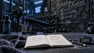 Motivation musculation : routine et séance en musculation, même sans envie