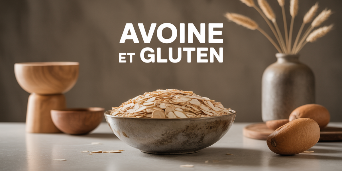 Bol de flocons avoine sans gluten titre central