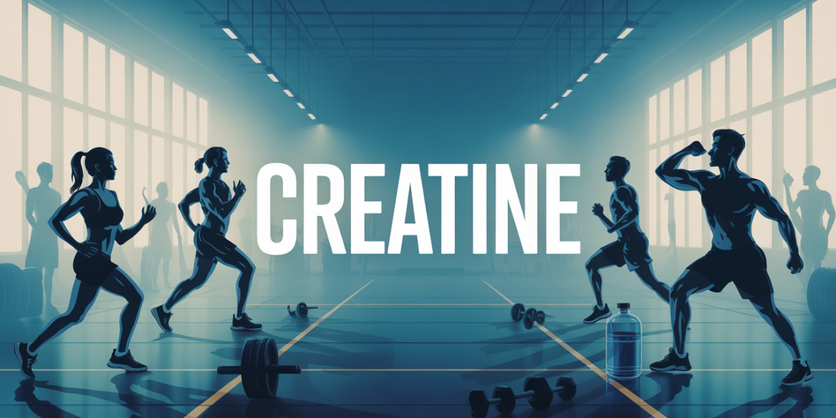 visuel creatine salle de sport moderne