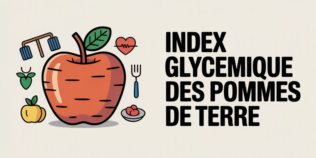 Illustration index glycémique pommes de terre sport nutrition