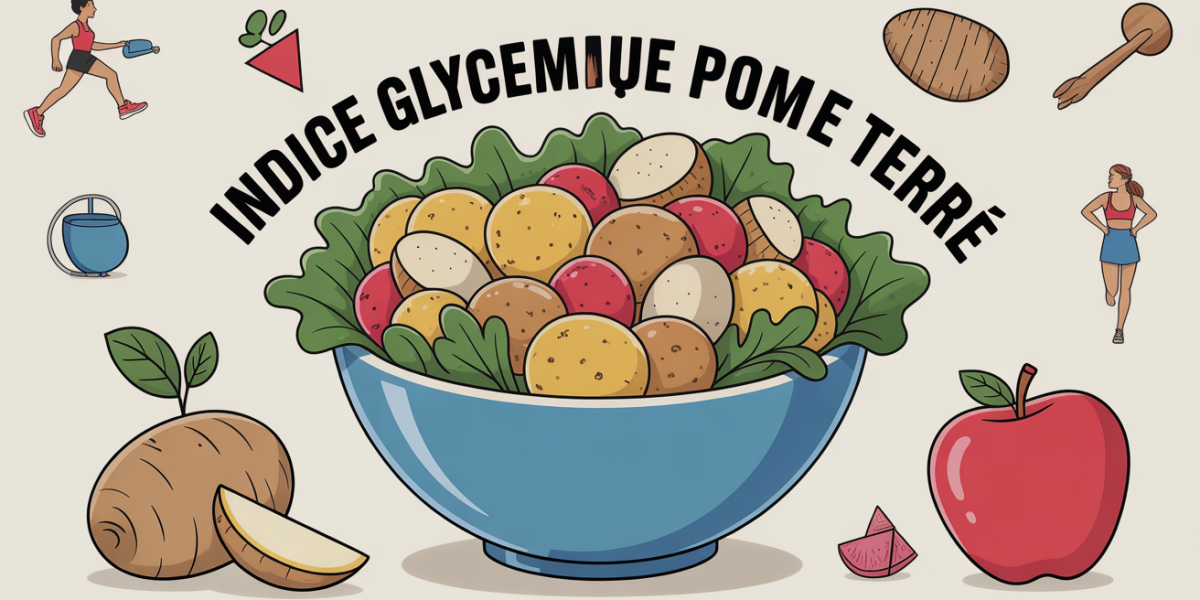illustration indice glycémique pomme de terre et nutrition