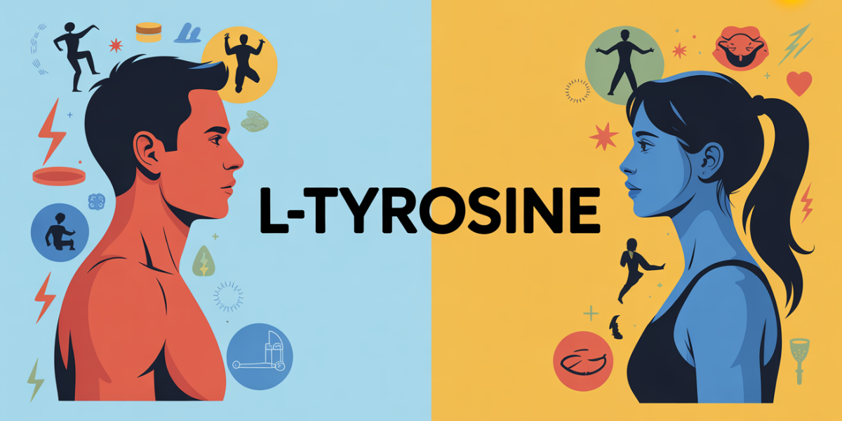 Illustration L-Tyrosine bienfaits stress energie