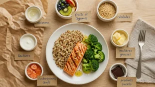 Les 7 groupes d aliments tableau pour composer un repas équilibré
