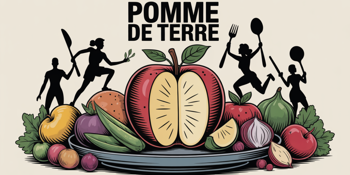 Pomme de terre féculent sportif plat équilibré
