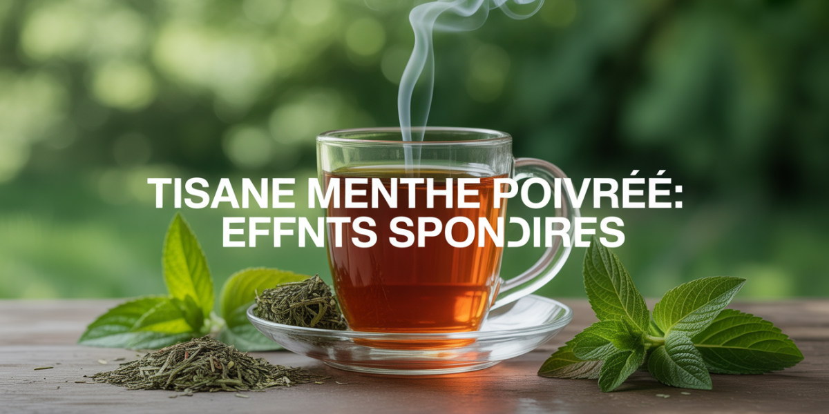 Tisane menthe poivree effets secondaires tasse et accessoires sport