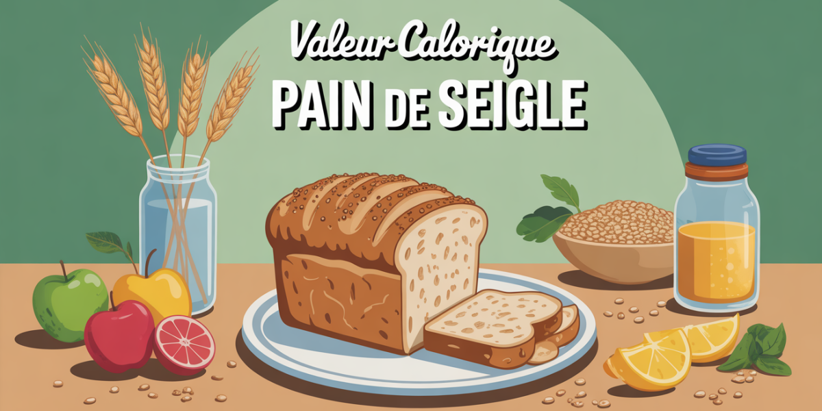 valeur calorique pain de seigle pour sportif