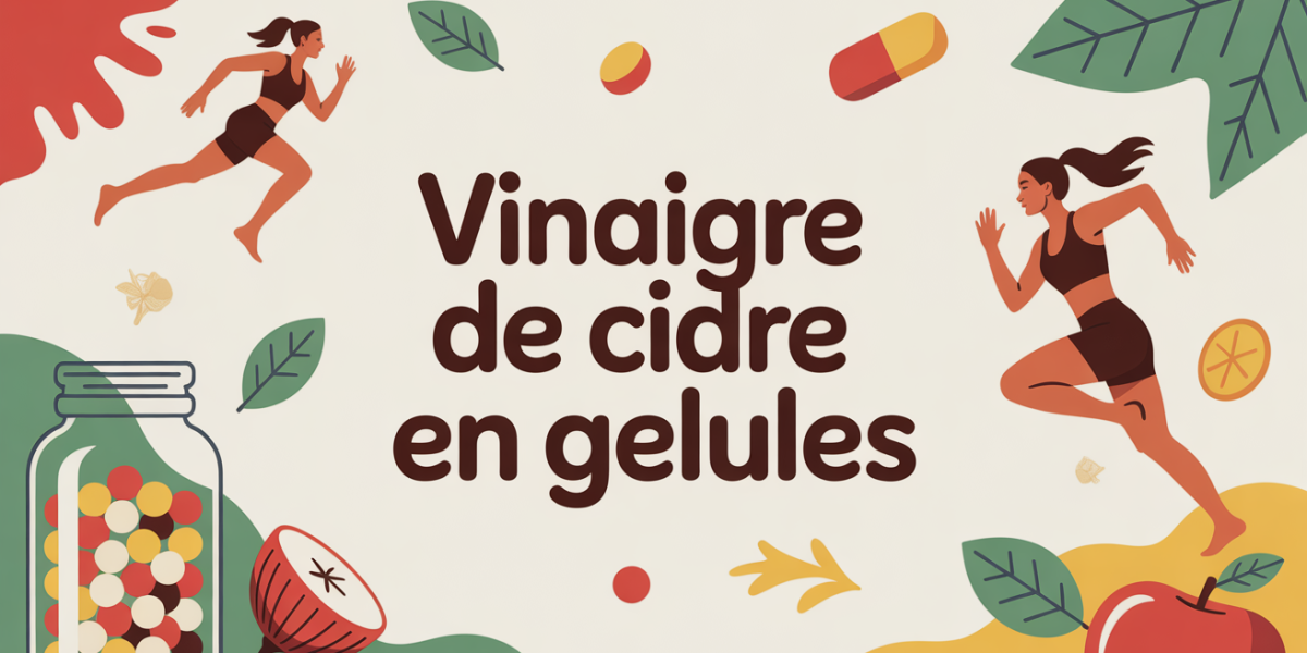 vinaigre de cidre en gelules boite silhouettes sport pommes