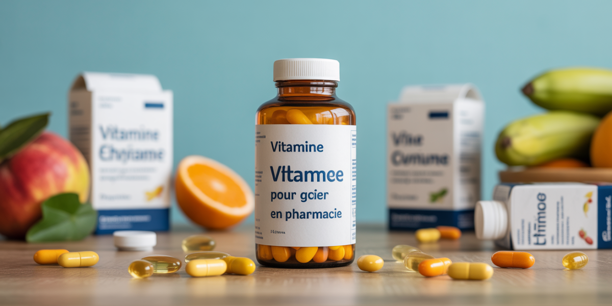 flacon de vitamine efficace pour grossir rapidement en pharmacie