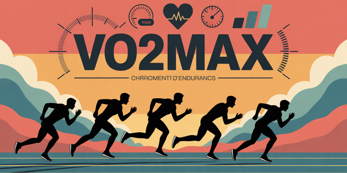 VO2max silhouettes course piste progression endurance